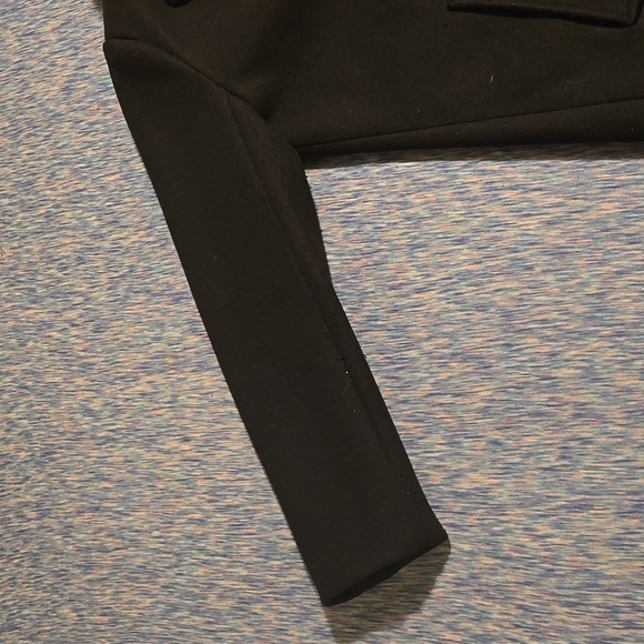 Forever 21 Women's Oversized Twill Trench Coat Black Size L - Picture 7 of 8